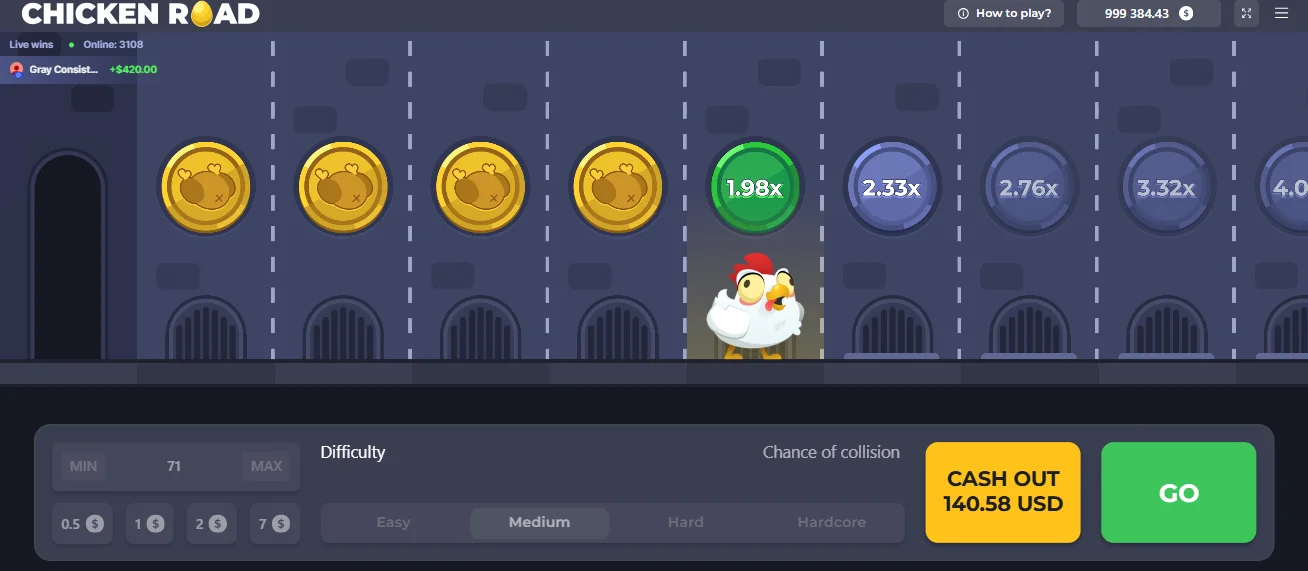 Gioco Demo Chicken Road